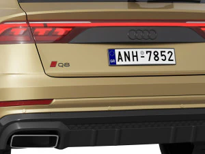 Audi Q8 2024 Modelo 3D