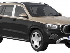 Mercedes-Benz GLS600 Maybach 2024 Model 3D