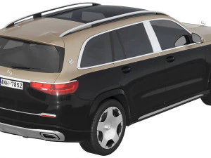Mercedes-Benz GLS600 Maybach 2024 3D Model