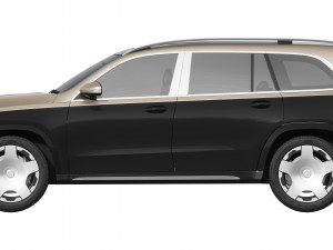 Mercedes-Benz GLS600 Maybach 2024 Model 3D