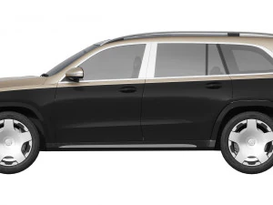 Mercedes-Benz GLS600 Maybach 2024 3D Model