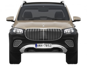 Mercedes-Benz GLS600 Maybach 2024 Model 3D