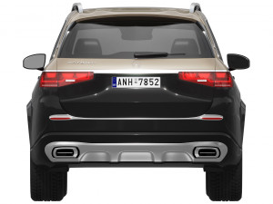 Mercedes-Benz GLS600 Maybach 2024 Model 3D