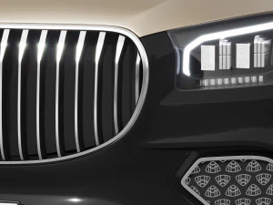 Mercedes-Benz GLS600 Maybach 2024 3D Model
