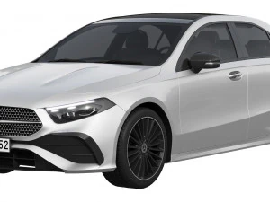 Мерседес-Бенц А-Класс Седан AMG 2023 3D Модель