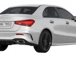Mercedes-Benz A-Class Sedan AMG 2023 Modelo 3D