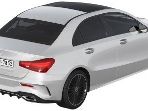 Mercedes-Benz A-Class Sedan AMG 2023 Modelo 3D