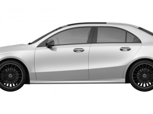 Mercedes-Benz A-Class Sedan AMG 2023 Modelo 3D