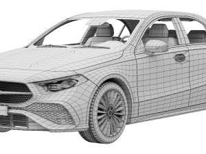 Mercedes-Benz A-Class Sedan AMG 2023 Modelo 3D