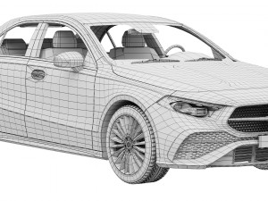 Mercedes-Benz A-Class Sedan AMG 2023 Modelo 3D