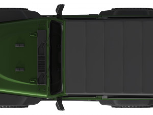 Jeep Wrangler Willys 2024 3D 模型