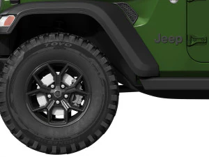 Jeep Wrangler Willys 2024 3D Model