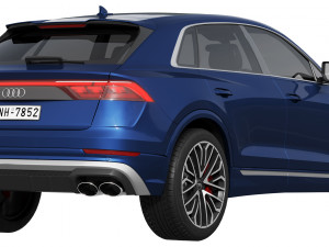 Audi SQ8 2024 Modelo 3D