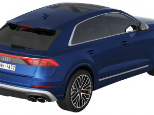 Audi SQ8 2024 Modelo 3D