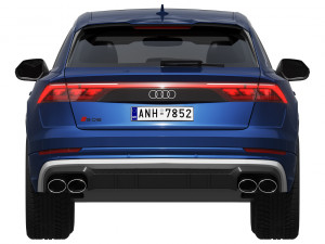 Audi SQ8 2024 Modelo 3D