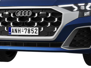 Audi SQ8 2024 3D Model