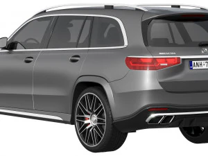 Mercedes-Benz GLS63 AMG 2024 3D Model