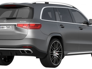 Mercedes-Benz GLS63 AMG 2024 3D मॉडल