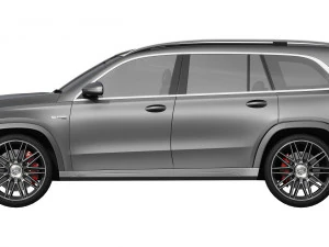 Mercedes-Benz GLS63 AMG 2024 3D Model