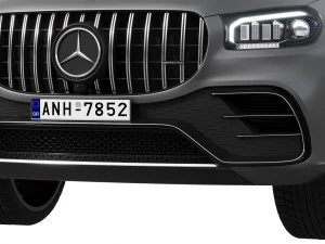 Mercedes-Benz GLS63 AMG 2024 3D Model