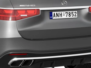 Mercedes-Benz GLS63 AMG 2024 3D Model