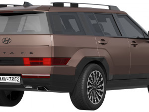 Hyundai Santa Fe 2024 3Dモデル
