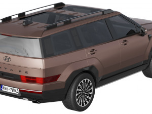 Hyundai Santa Fe 2024 3Dモデル