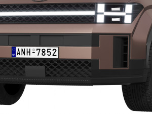 Hyundai Santa Fe 2024 3Dモデル