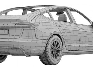 Tesla Model 3 2024 Modello 3D
