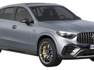 Mercedes-Benz GLC63 S AMG E Performance Coupe 2023 3Dモデル
