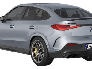 Mercedes-Benz GLC63 S AMG E Performance Coupe 2023 3Dモデル