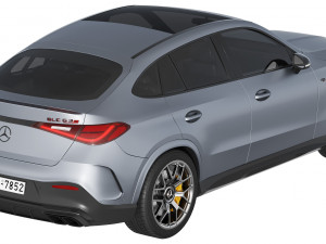 Mercedes-Benz GLC63 S AMG E Performance Coupe 2023 3Dモデル