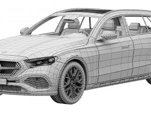 Mercedes-Benz E-class Estate All-Terrain 2024 3D-Modell