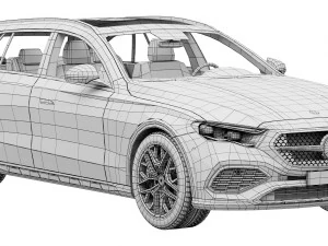 Mercedes-Benz E-class Estate All-Terrain 2024 3D Model