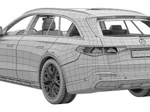 Mercedes-Benz E-class Estate All-Terrain 2024 3D-Modell