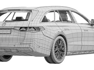 Mercedes-Benz E-class Estate All-Terrain 2024 3D Model