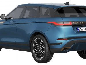 Land Rover Range Rover Evoque 2024 Modelo 3D