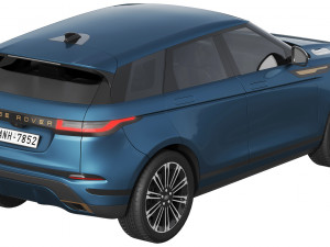 Land Rover Range Rover Evoque 2024 Modelo 3D