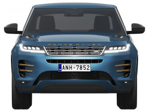 Land Rover Range Rover Evoque 2024 Modelo 3D