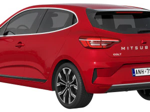 Mitsubishi Colt 2024 3D Model