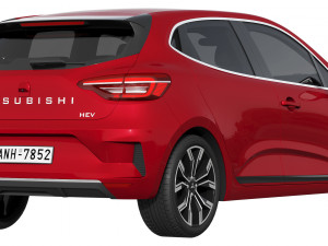 Mitsubishi Colt 2024 Model 3D