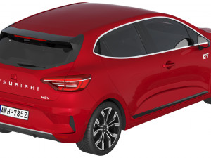Mitsubishi Colt 2024 Model 3D