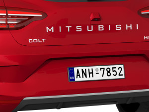 Mitsubishi Colt 2024 Model 3D