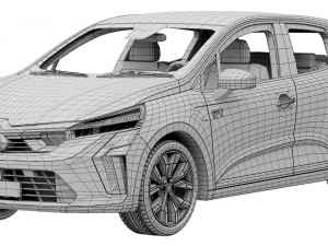 Mitsubishi Colt 2024 Model 3D