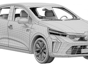 Mitsubishi Colt 2024 Model 3D