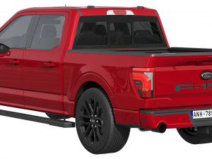Ford-F-150 LARIAT 2024 3D मॉडल