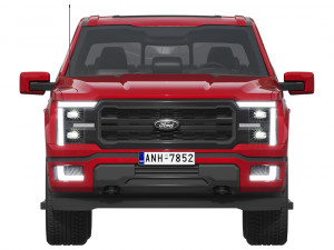 Ford-F-150 LARIAT 2024 3D मॉडल