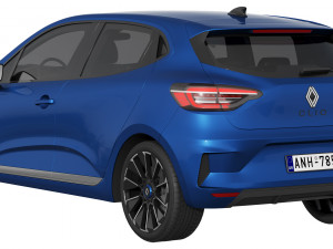 Renault Clio 2024 3D Модель