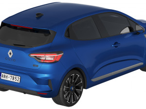 Renault Clio 2024 3D Модель