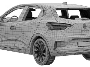 Renault Clio 2024 3D Модель